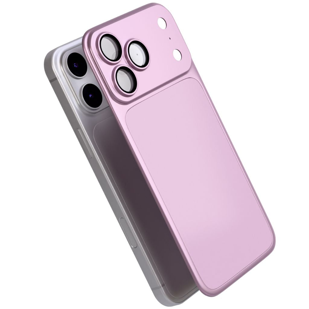 Pink MagBack ultra-thin magnetic iPhone back cover with MagSafe compatibility