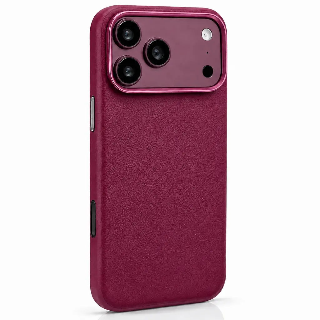 leather magnetic phone case