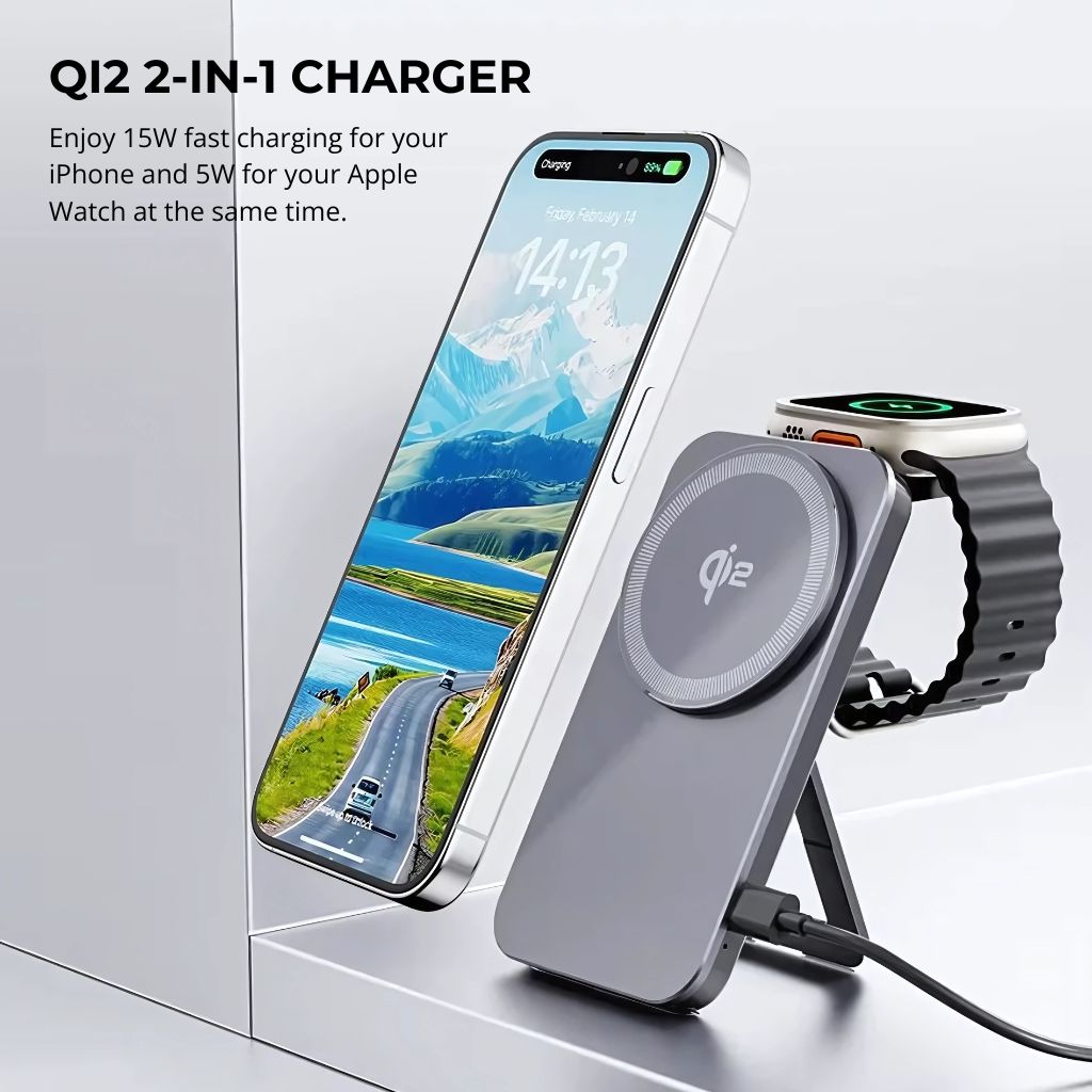 MagBank Duo Qi2